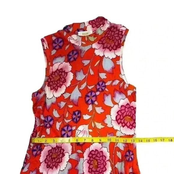 Maeve by Anthropologie Cleary high-neck sleeveless floral dress - Picture 8 of 10